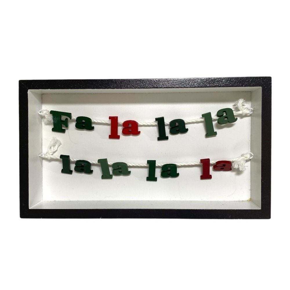 Tabletop Fa La La Christmas Decor Sign Target Gift